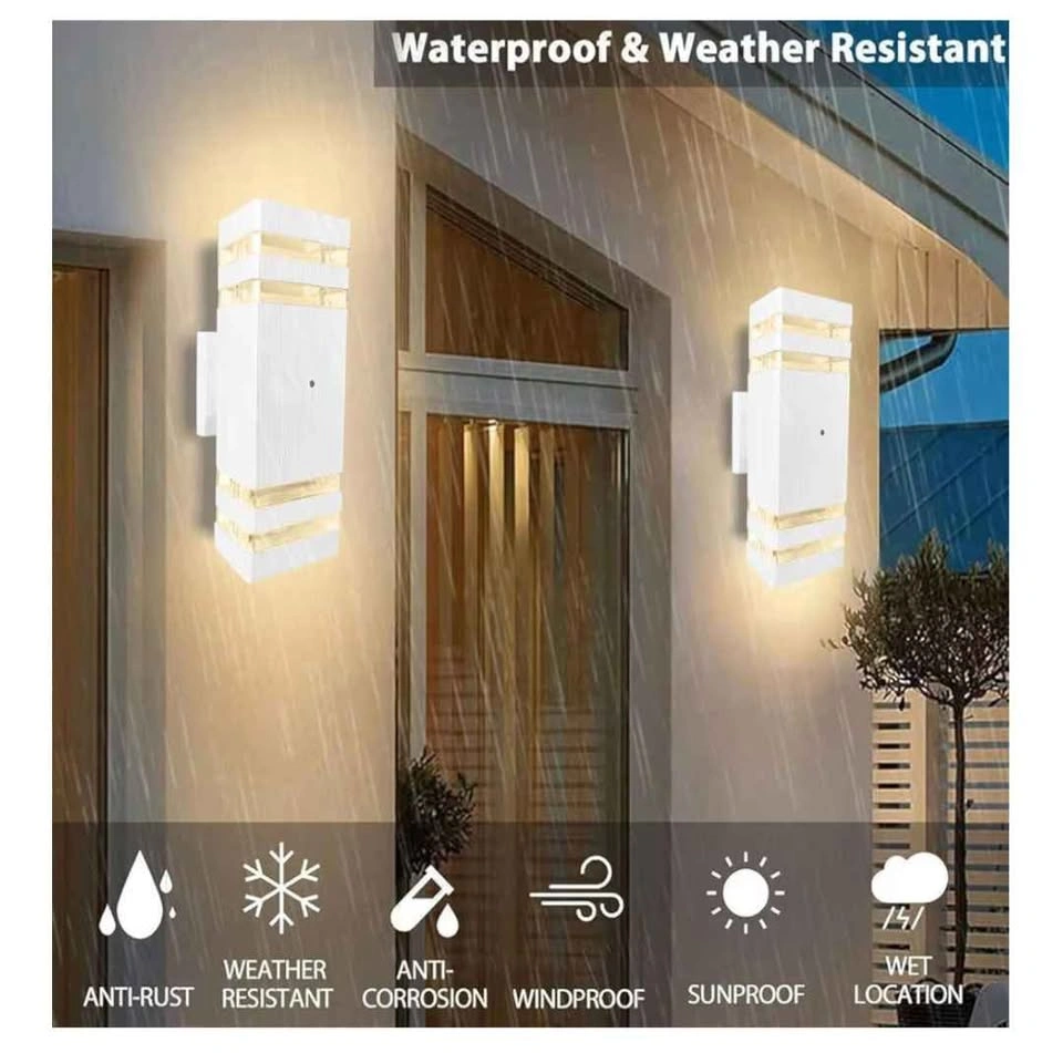 Dusk to Dawn Outdoor Wall Lights, 2 Pack - photo 3