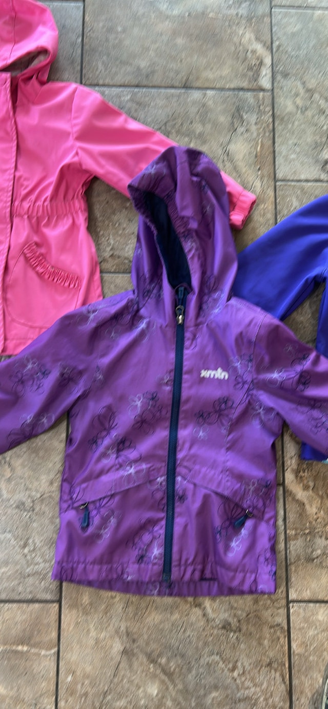 Lot of 3 Girls spring jackets sz 4 - photo 3