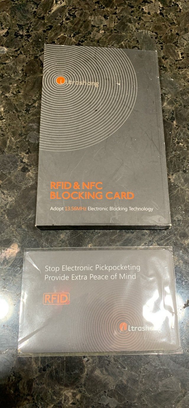 New RFID & NFC Blocking Card