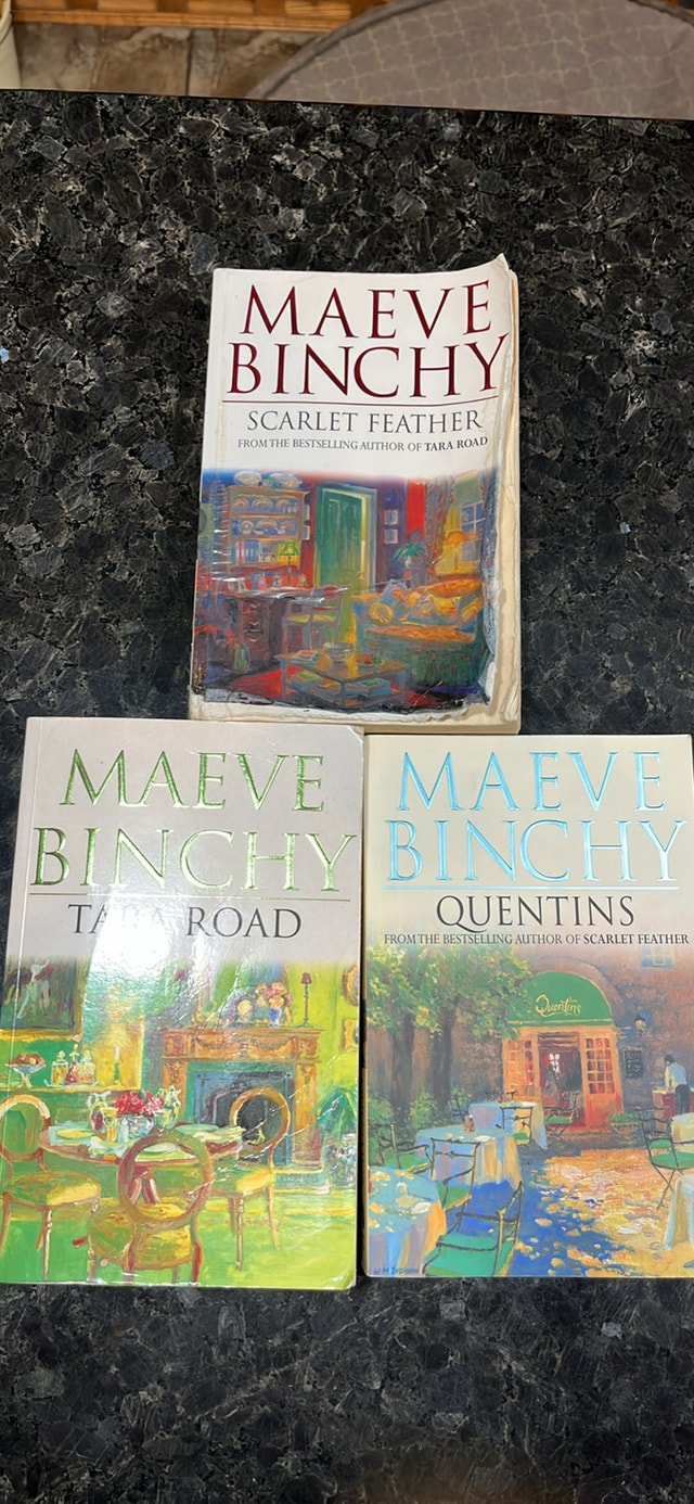 3 Maeve Binchy Books