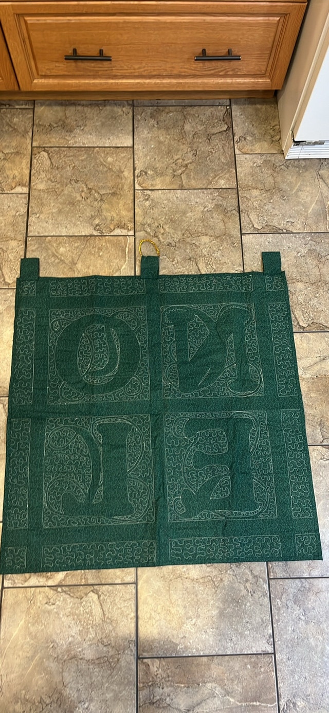 Homemade Christmas Quilted Wall Hanging - photo 2