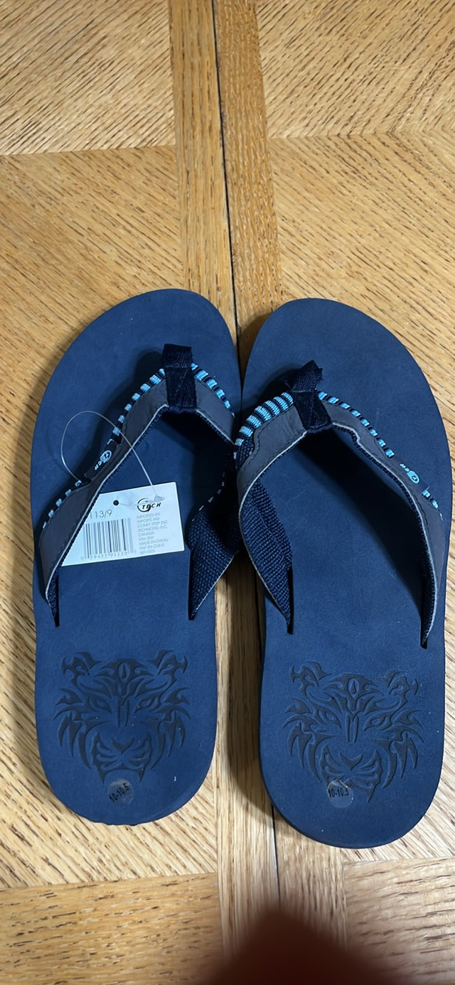 New Tech flip flops