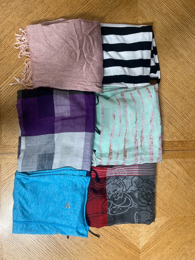 Lot of women’s dressy scarves