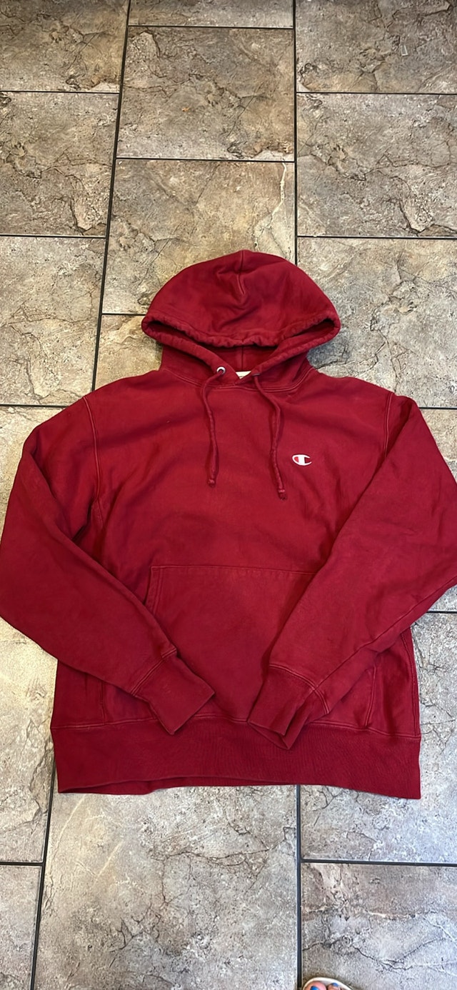 Champion Reverse Weave Hoodie Sz L
