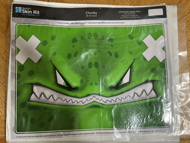New DecalGirl Custom Laptop Skin