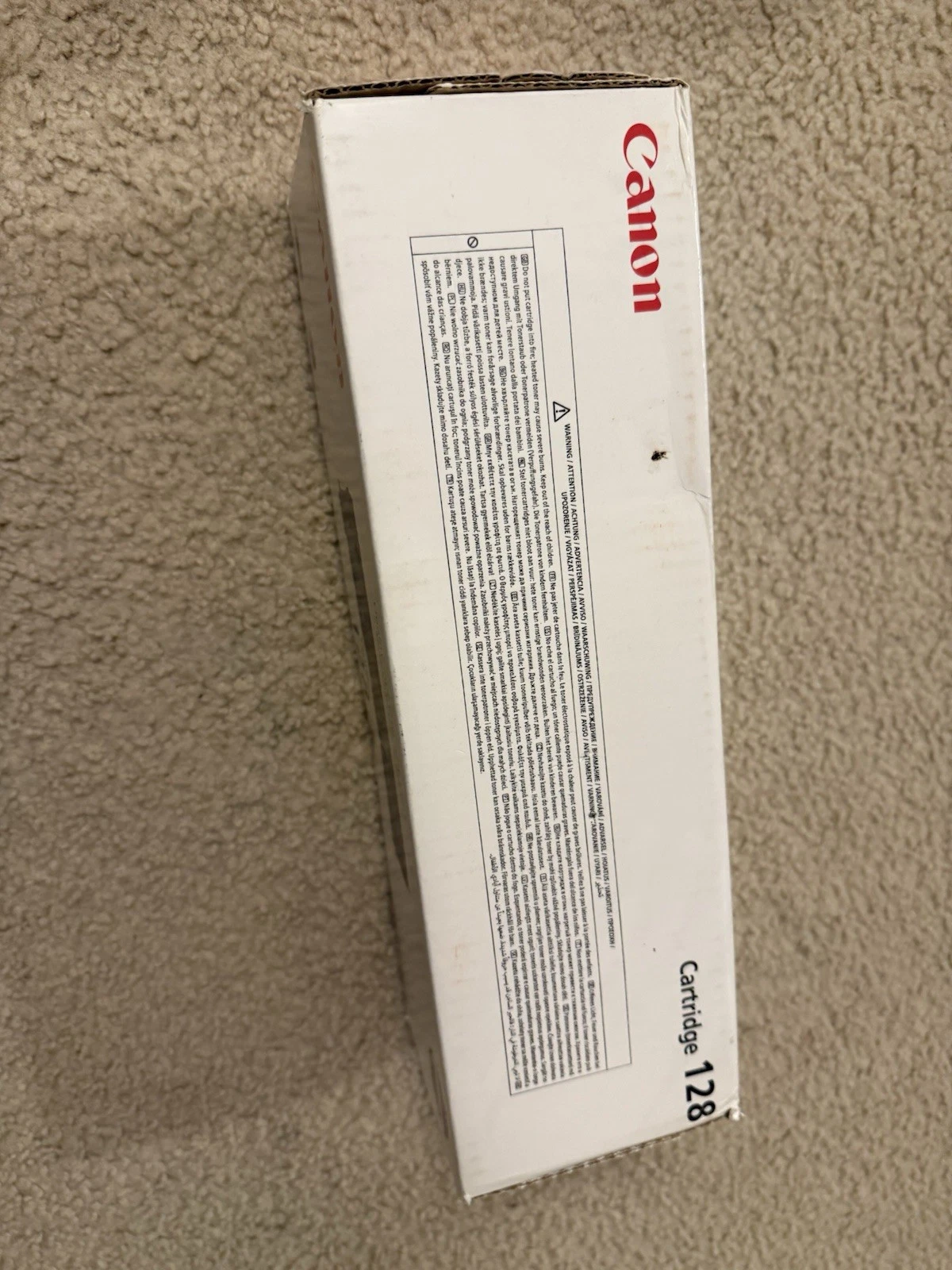 Canon 128 Genuine Toner Cartridge - New Sealed - MF4450 / MF4470 - photo 3