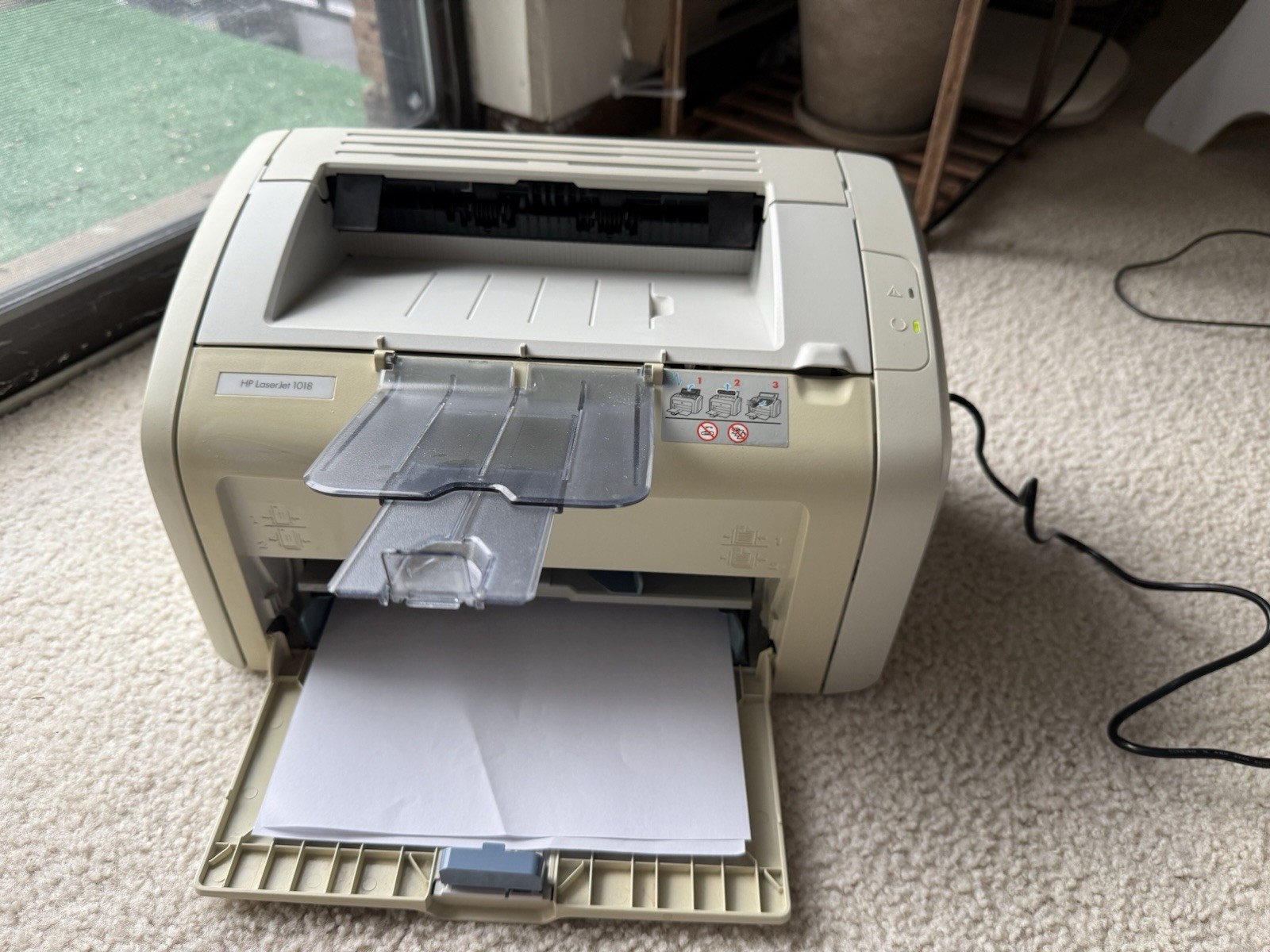 HP LaserJet 1018 Monochrome Laser Printer (CB419A) - Tested, Wor - photo 3