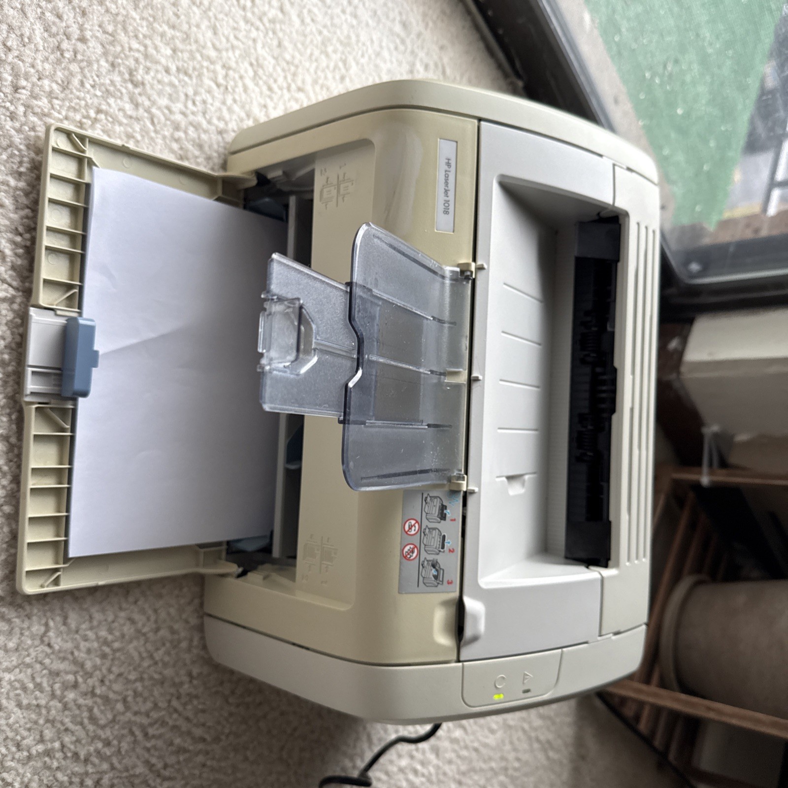 HP LaserJet 1018 Monochrome Laser Printer (CB419A) - Tested, Wor - photo 5