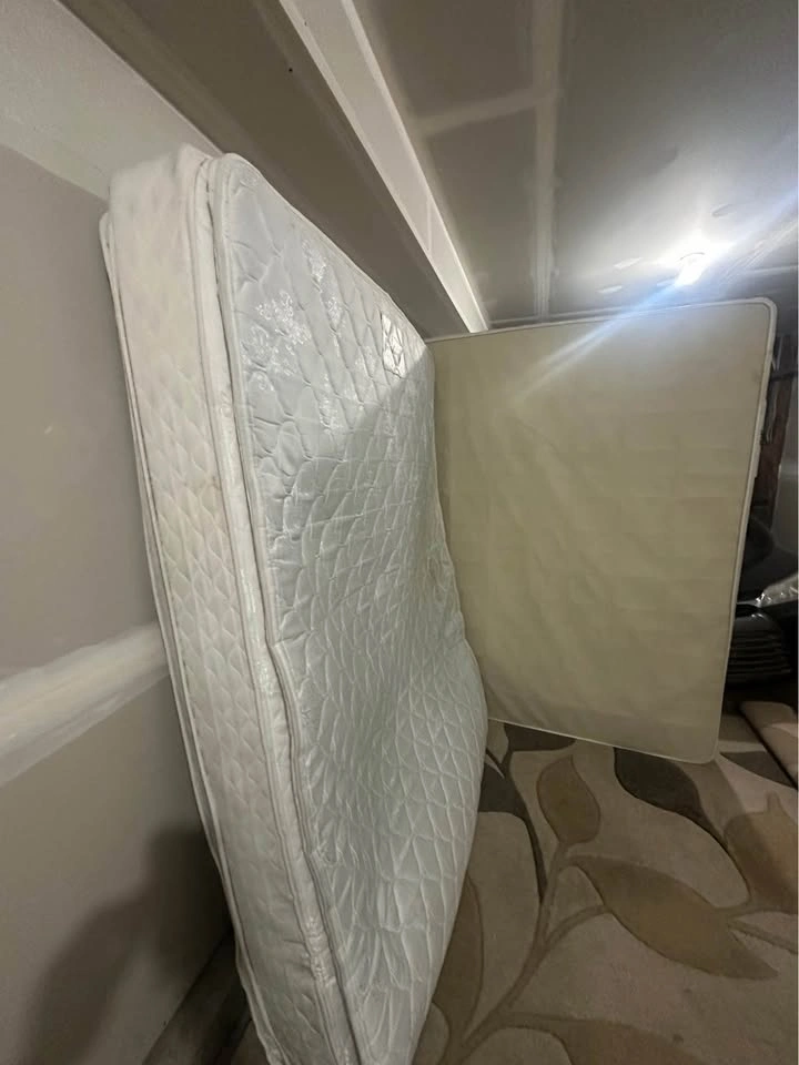 Mattress, Box Spring & Metal Bed Frame | No bugs | No pets - photo 3