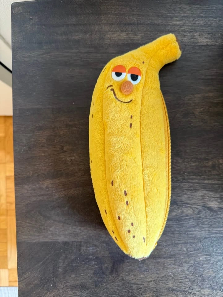 Banana Plush Character Pencil Case Pouch - photo 2