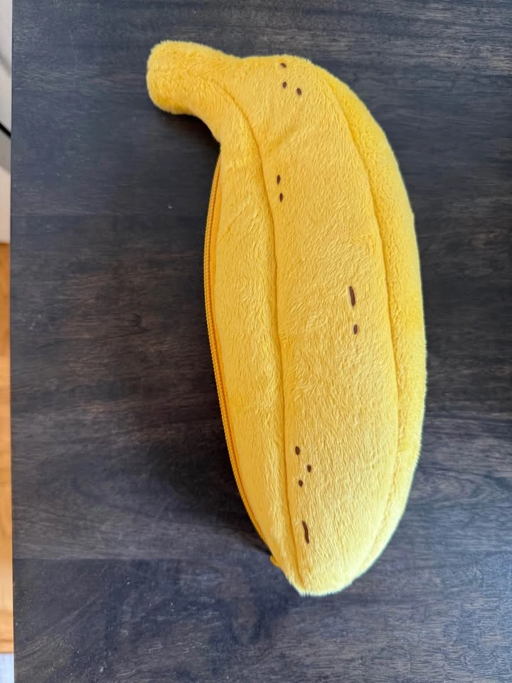 Banana Plush Character Pencil Case Pouch - photo 3