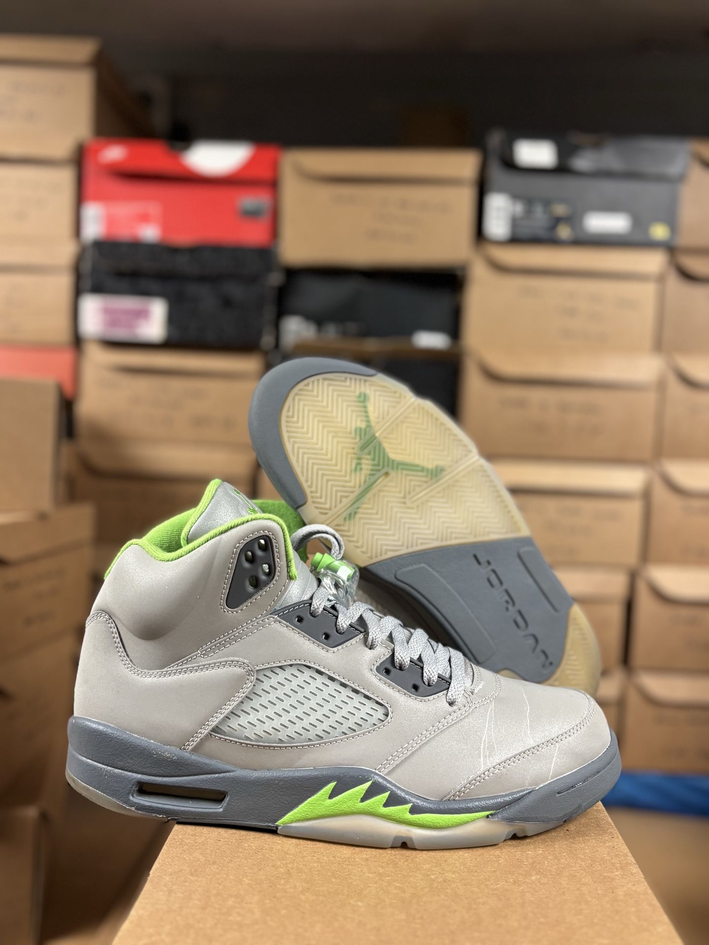 Air Jordan 5 Green Bean 2022