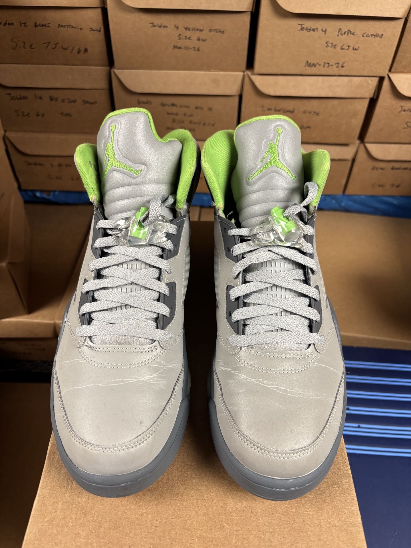 Air Jordan 5 Green Bean 2022 - photo 2