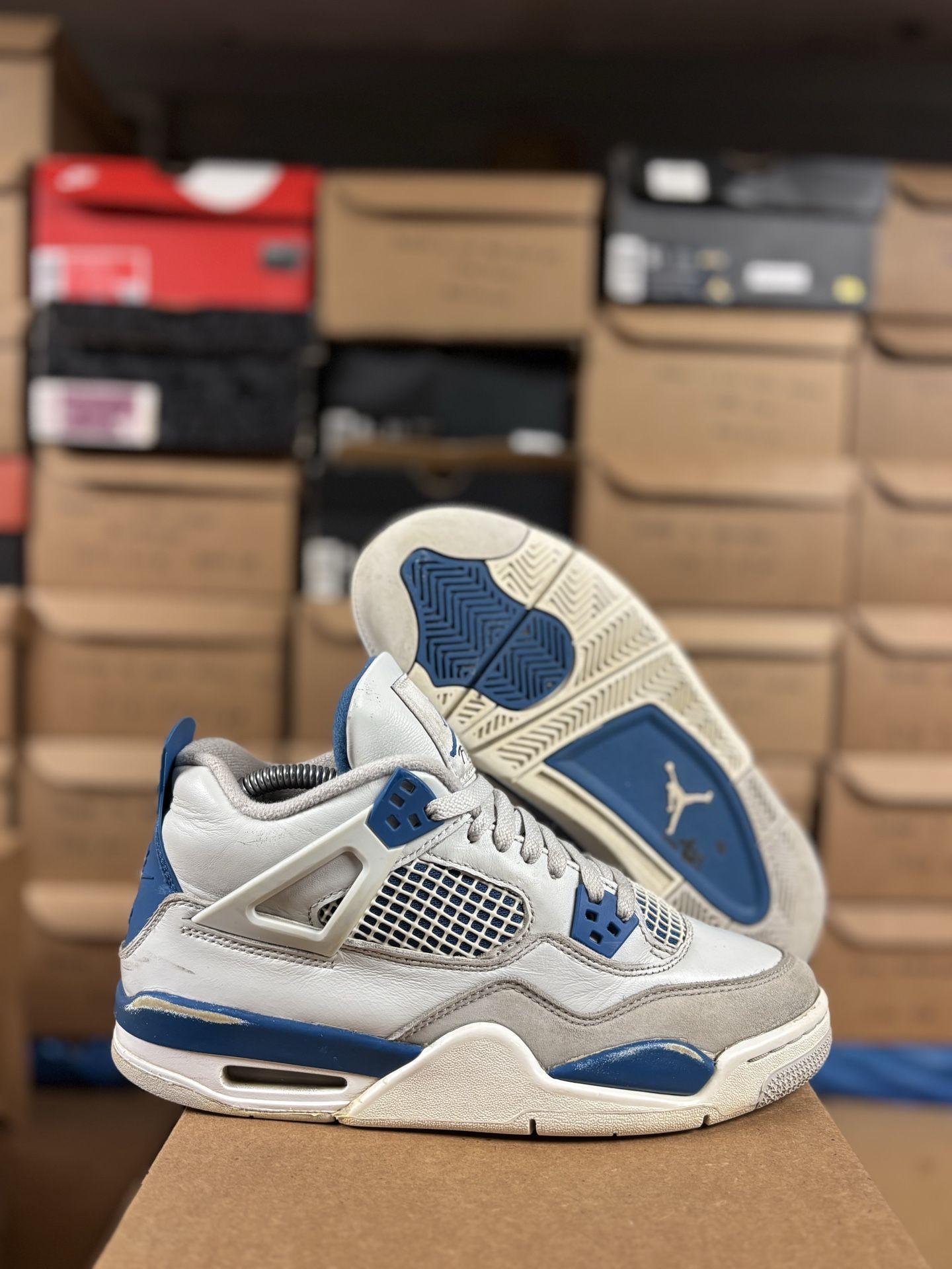 Air Jordan 4 Military Blue GS