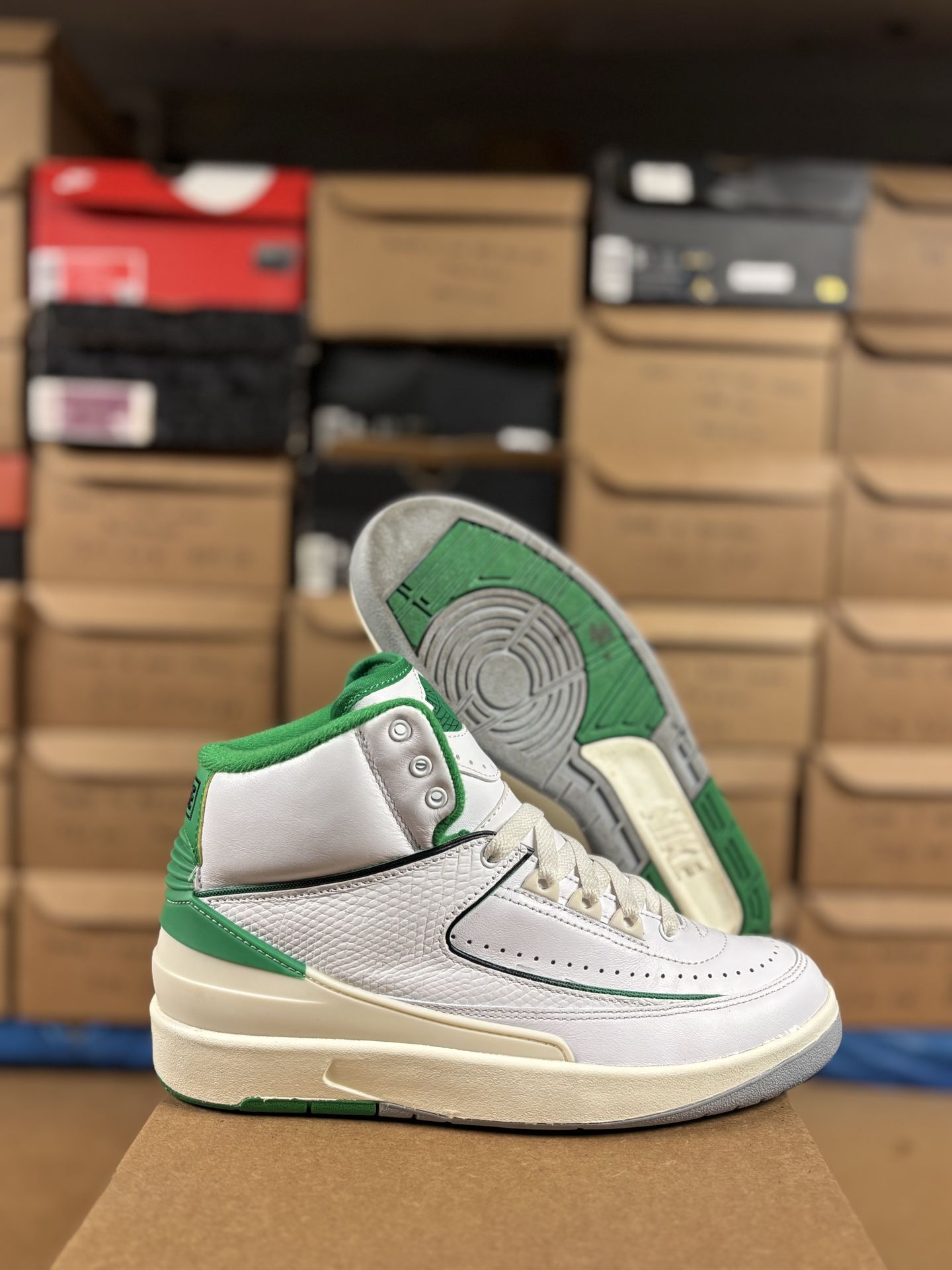 Air Jordan 2 lucky green GS