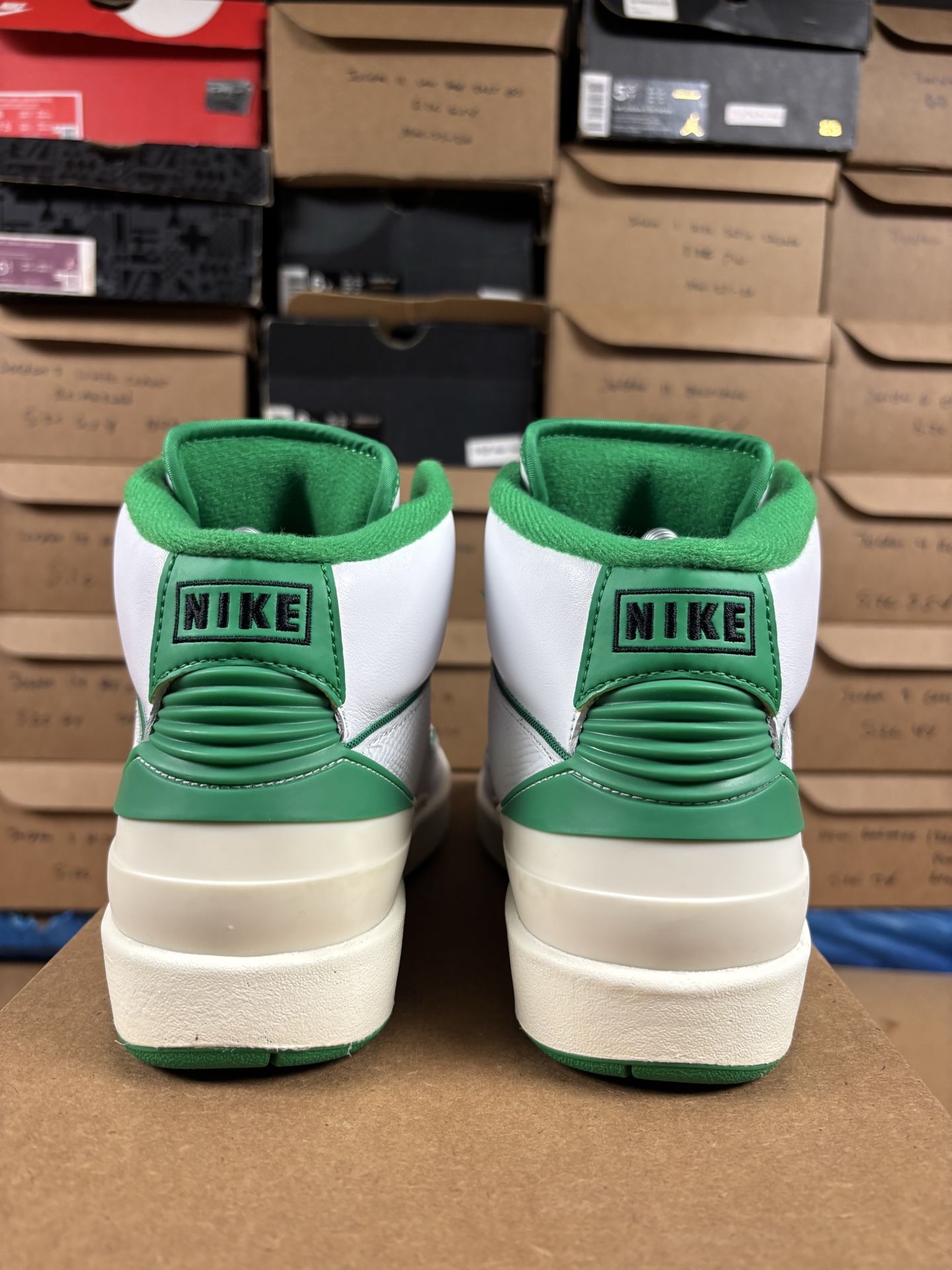 Air Jordan 2 lucky green GS - photo 4