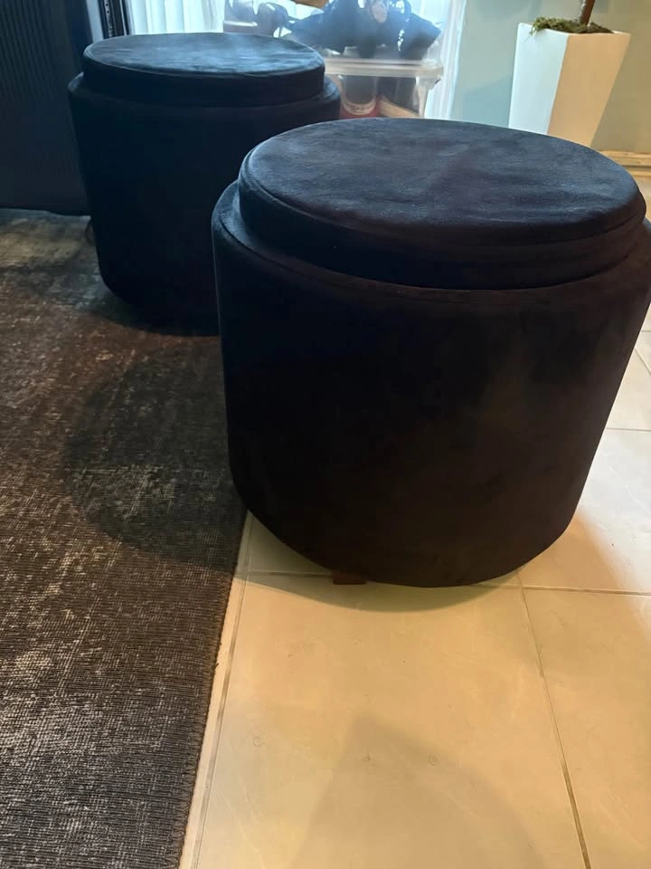 Set of Storage Ottomans - photo 2