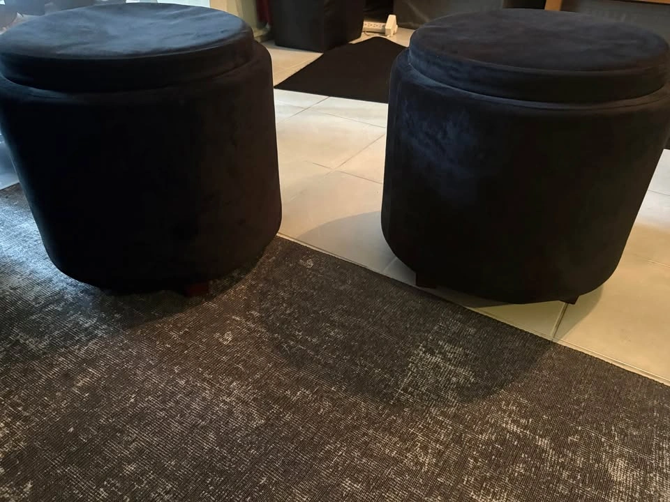 Set of Storage Ottomans - photo 3
