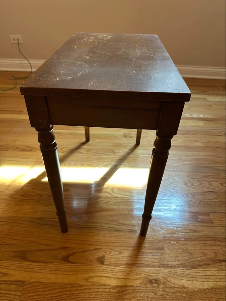 Side table with storage