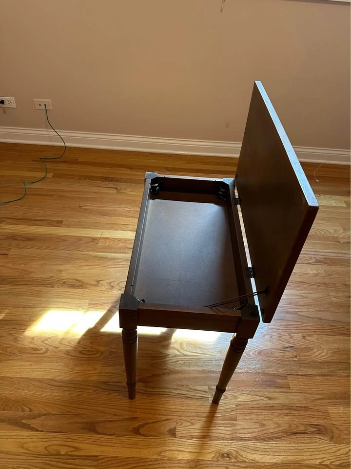 Side table with storage - photo 3