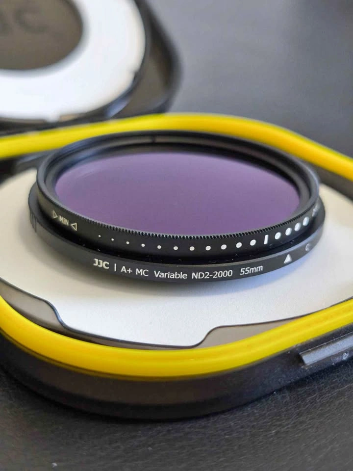 JJC 55mm Variable ND Filter ND2-2000 w/ Case