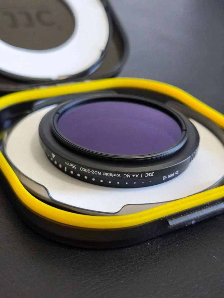 JJC 55mm Variable ND Filter ND2-2000 w/ Case - photo 2
