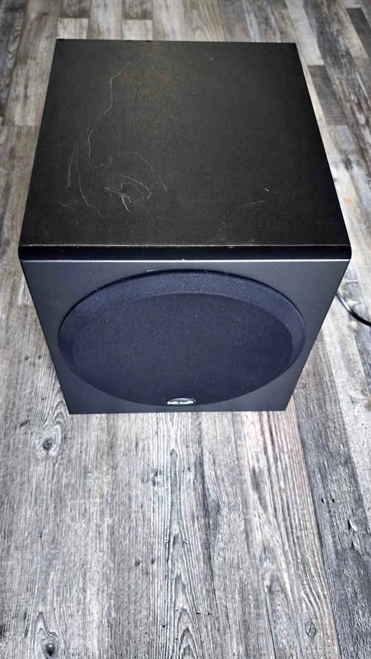 Polk Audio Powered Subwoofer Home Theater Sub Black Active Sub B