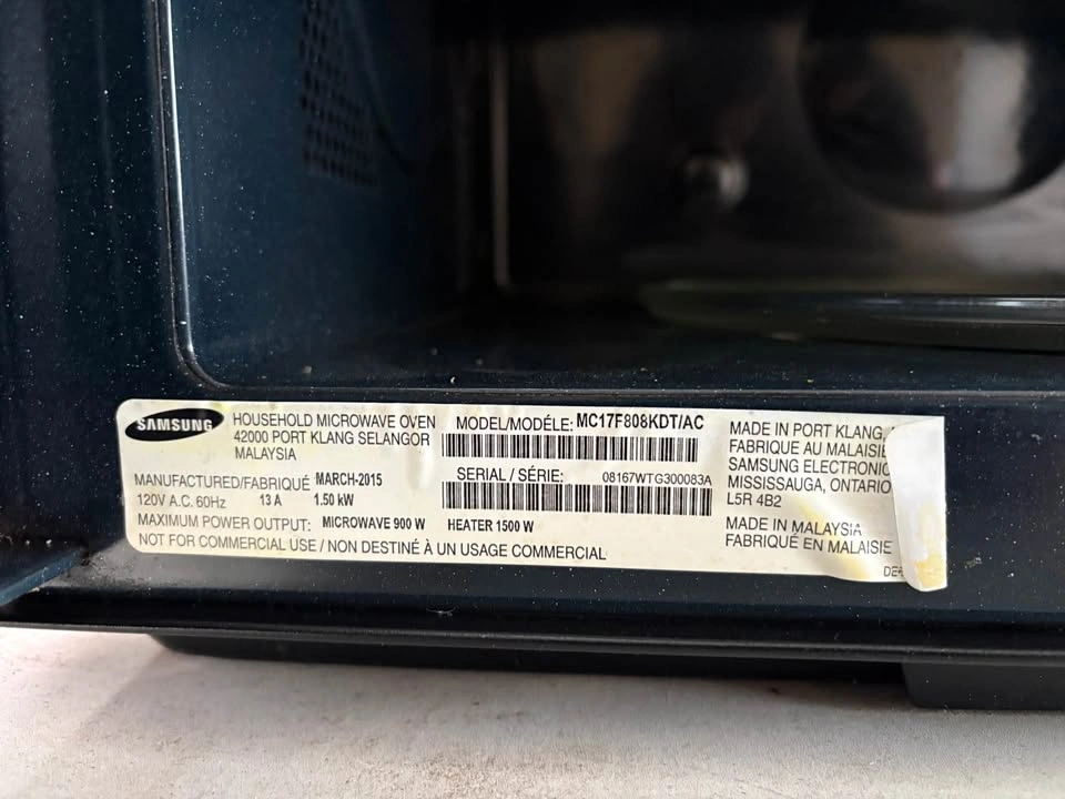 Samsung Microwave Kitchen Exhaust - photo 2