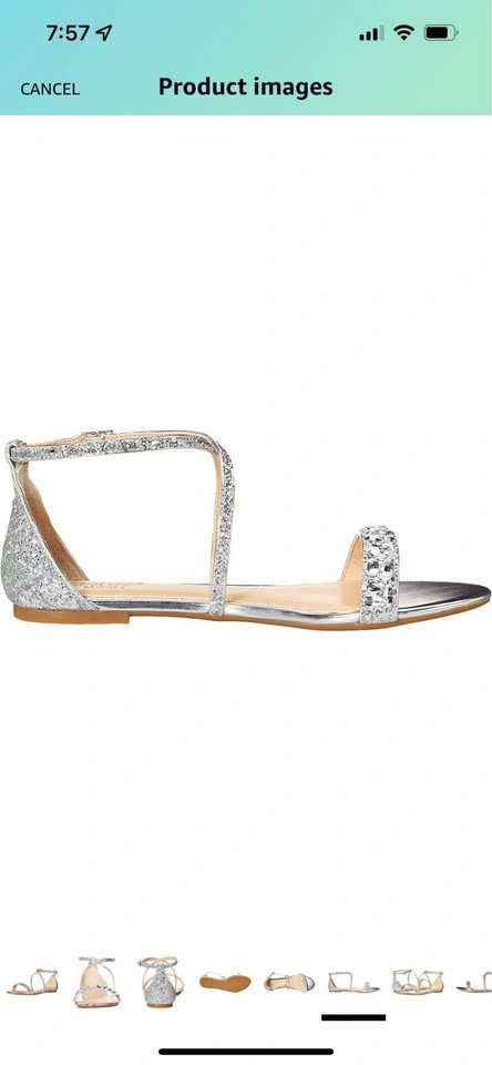 Jewel Badgley Mischka Dress Sandals
