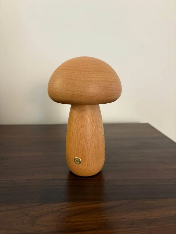 MCM wooden lamp / night light (rechargeable) - photo 2