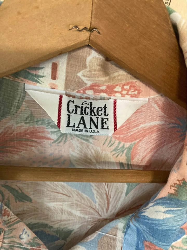 VINTAGE 1990s Cricket Lane Floral Blouse USA - photo 2