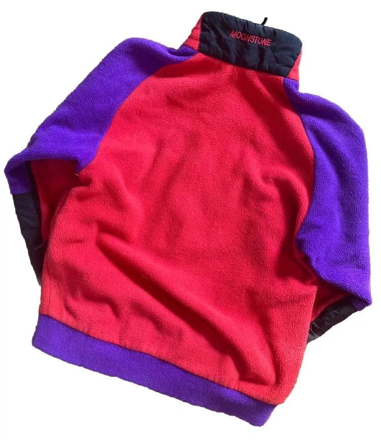 VINTAGE 1990s Moonstone Fleece Jacket Toronto Raptors Medium - photo 2