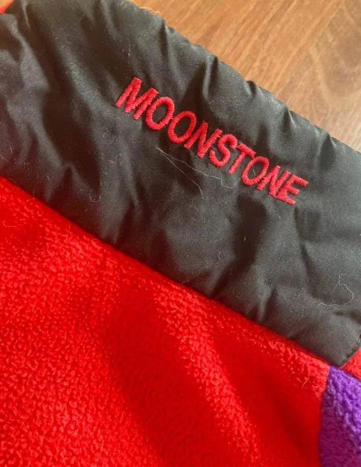 VINTAGE 1990s Moonstone Fleece Jacket Toronto Raptors Medium - photo 5