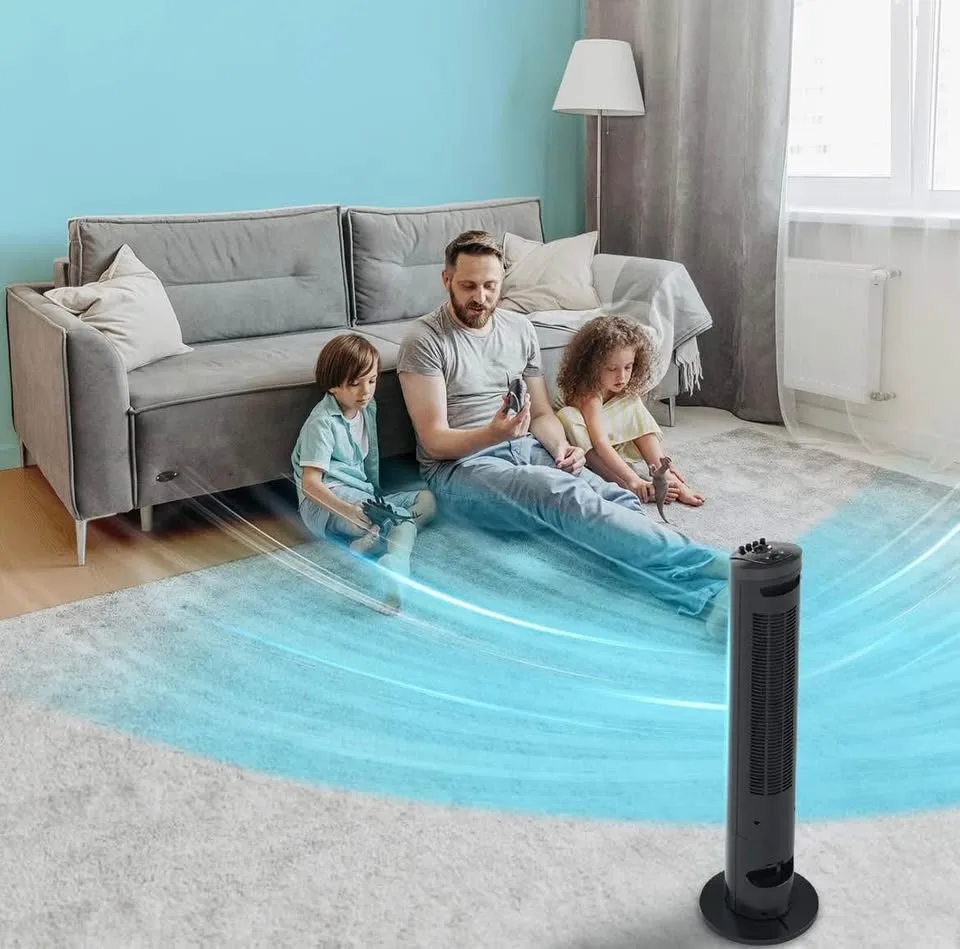 Tower Fans For Bedroom, 36" Cooling fans, 90° Oscillating image indicator(2)