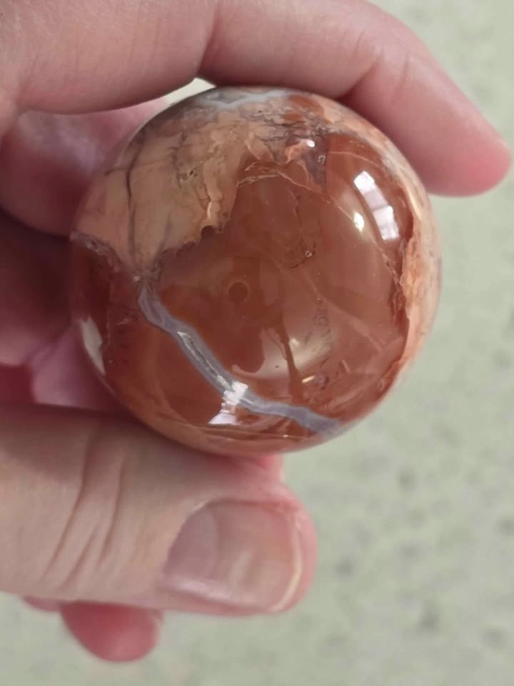 PINK AGATE (COTTON CANDY) Sphere - photo 2