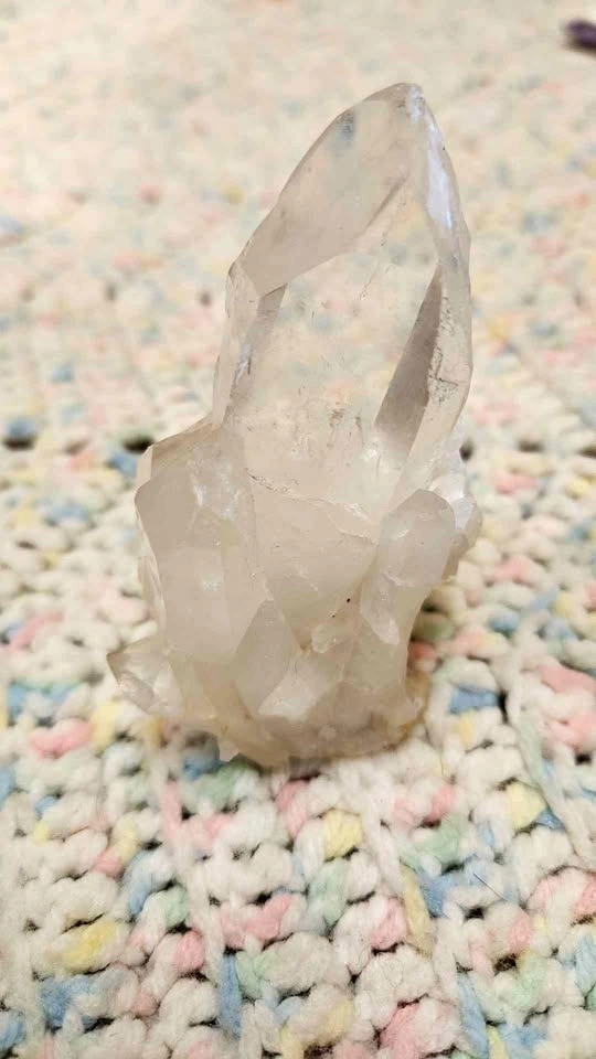 Clear Quartz Crystal Cluster