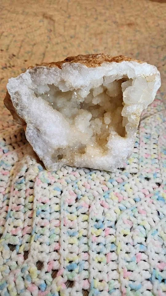 Big Clear Quartz Geode