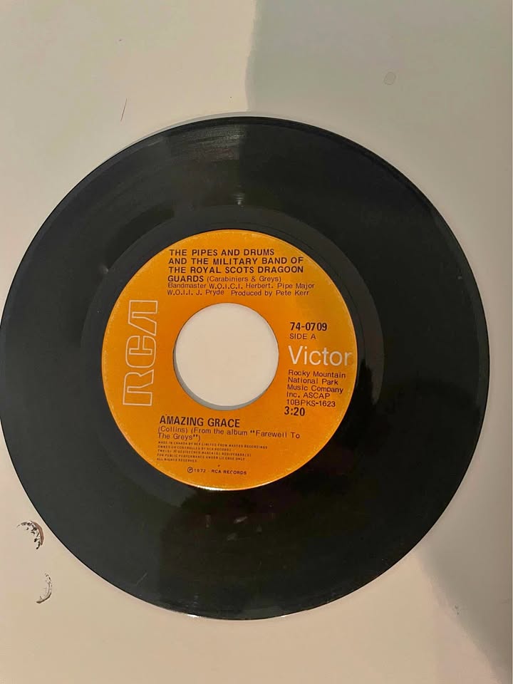 Royal Scots Dragoon Guards – Amazing Grace 7” Vinyl