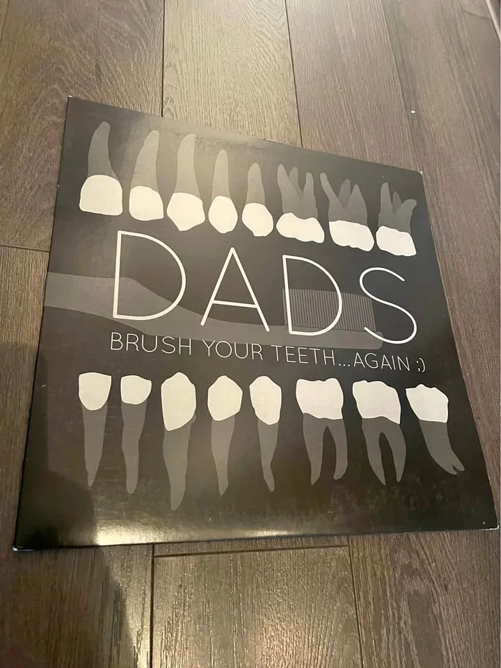 Dads｜Brush Your Teeth, Again ;) – White Vinyl NM thumbnail