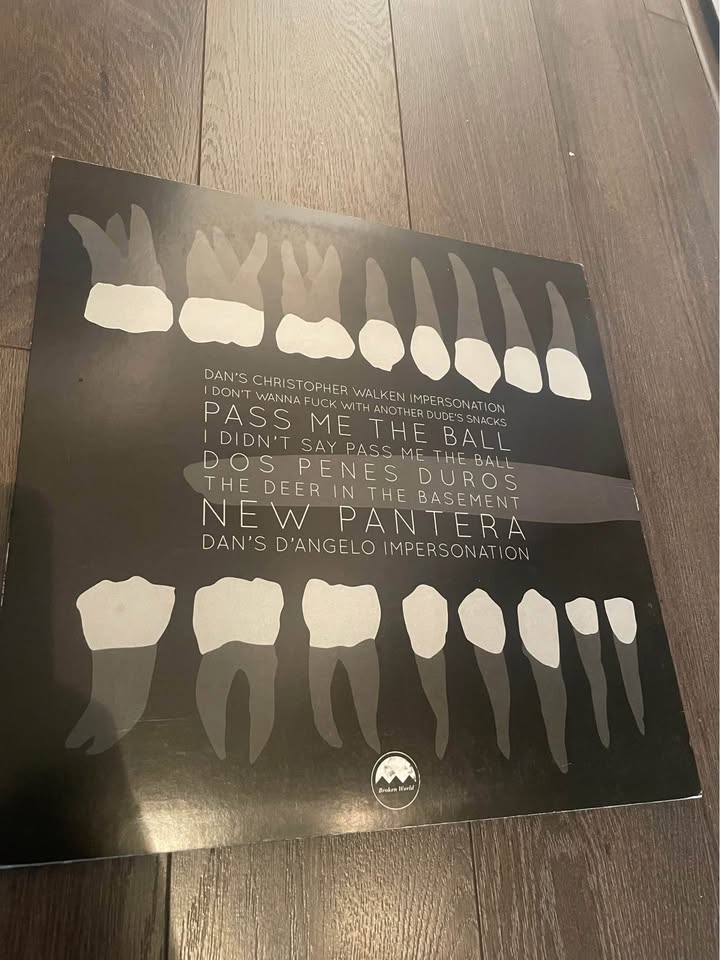 Dads｜Brush Your Teeth, Again ;) – White Vinyl NM - photo 2
