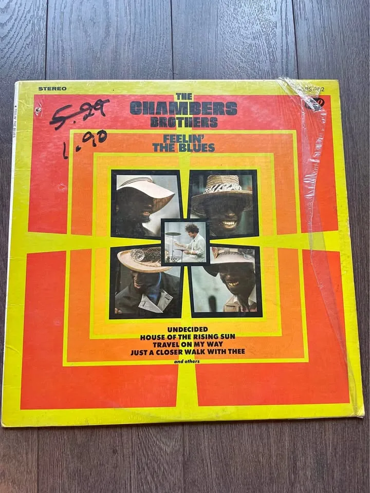 The Chambers Brothers – Feelin’ the Blues (1970) VG++ thumbnail