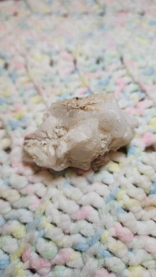 Raw Lepidolite in Quartz Matrix - photo 2