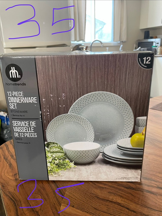 Brand new dinner set for sale,Everything to go before May10