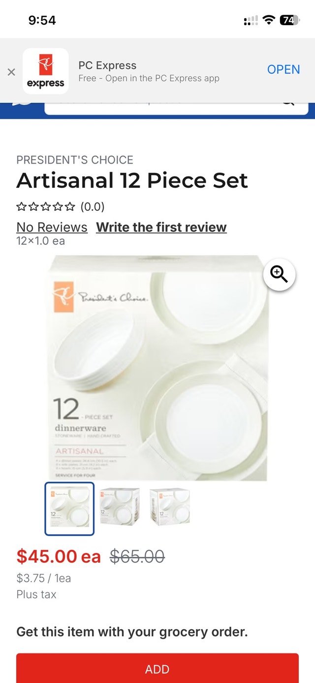 Brand new Dinner set for sale,Everything to go before May10 - photo 3