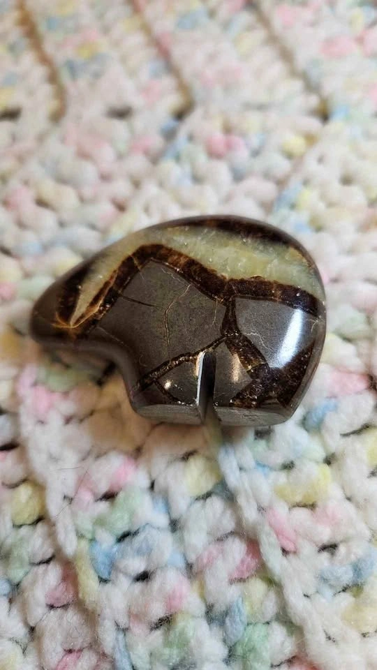 Polished Septarian Nodule (Dragonstone)