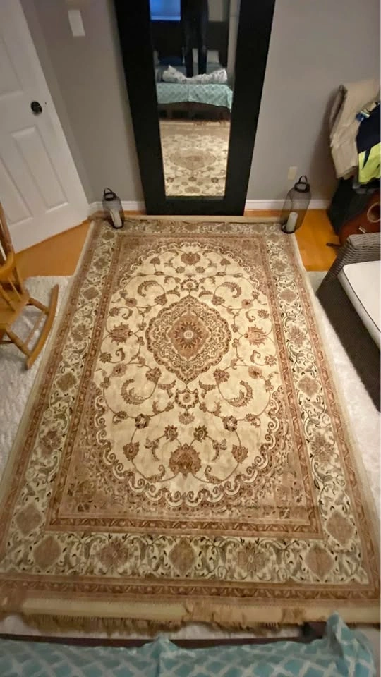 Area Rug 6’7”x9’6” Korhani Belgium $130 OBO
