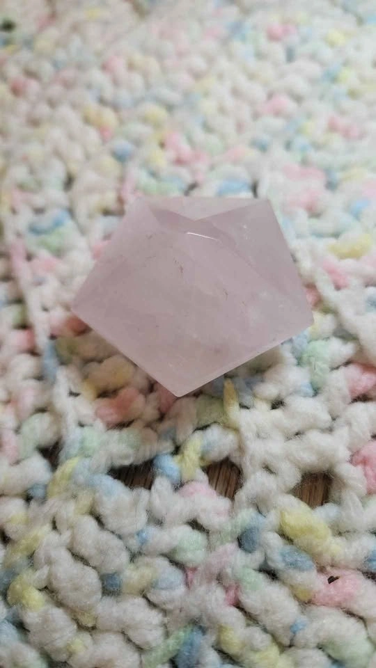 Rose Quartz Dodecahedron - photo 2