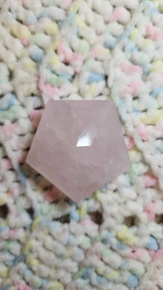 Rose Quartz Dodecahedron - photo 3