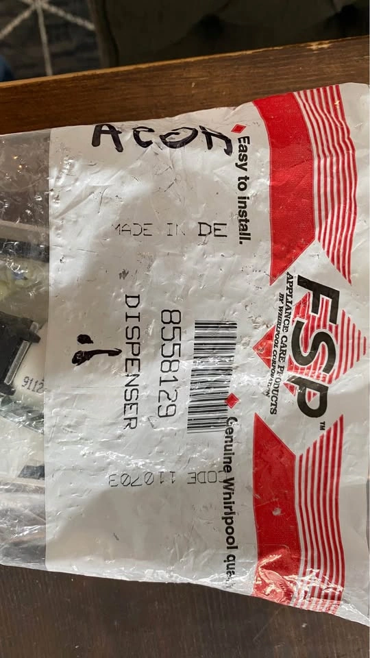 Dishwasher Dispenser 8558129 - $45 OBO - photo 2