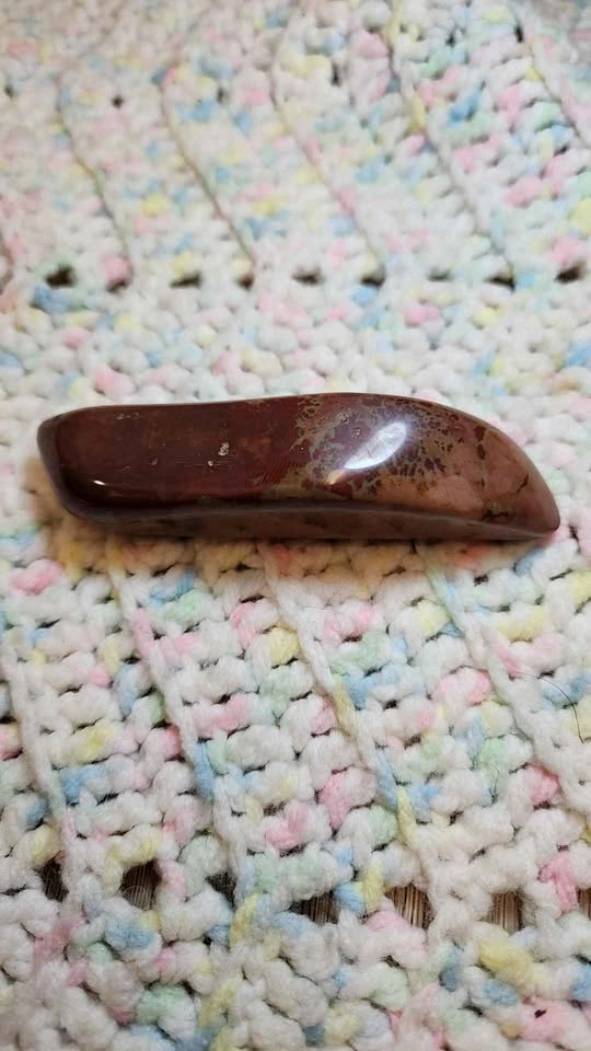 Polished Bloodstone (Heliotrope)